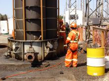 Project 5 Heavy Equipment Operating for removal of Transformer